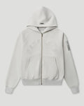 Generals Classic Fit Raglan Zip Hoodie Nimbus Cloud